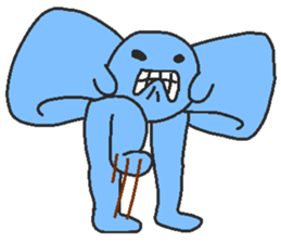 Legs ribbon sticker #6249285