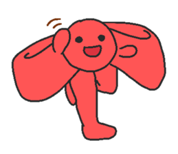 Legs ribbon sticker #6249291