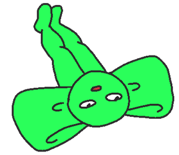 Legs ribbon sticker #6249294