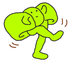 Legs ribbon sticker #6249298