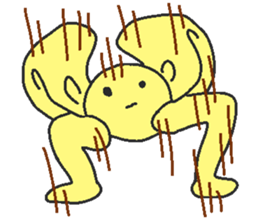 Legs ribbon sticker #6249303