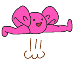 Legs ribbon sticker #6249305