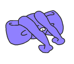 Legs ribbon sticker #6249311