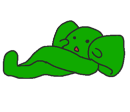 Legs ribbon sticker #6249315