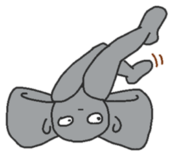 Legs ribbon sticker #6249319