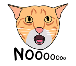 Meow indy cat sticker #6249614