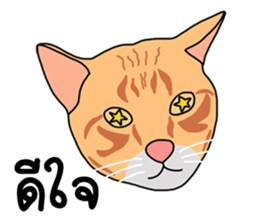 Meow indy cat sticker #6249623