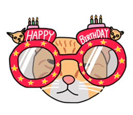 Meow indy cat sticker #6249638