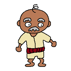 The Playful Old Man of Happiness