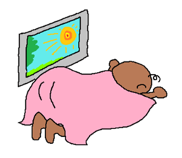 The Playful Old Man of Happiness sticker #6249720