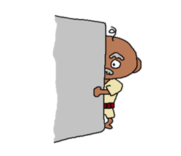 The Playful Old Man of Happiness sticker #6249740