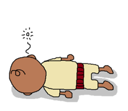 The Playful Old Man of Happiness sticker #6249747