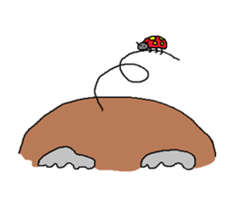 The Playful Old Man of Happiness sticker #6249751