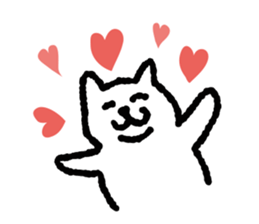 Cat note Pocchari sticker #6250043