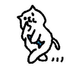Cat note Pocchari sticker #6250046