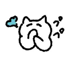 Cat note Pocchari sticker #6250054