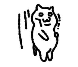 Cat note Pocchari sticker #6250059