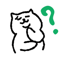 Cat note Pocchari sticker #6250064