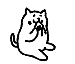 Cat note Pocchari sticker #6250071
