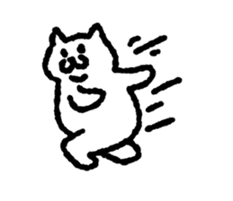 Cat note Pocchari sticker #6250074