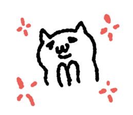 Cat note Pocchari sticker #6250077