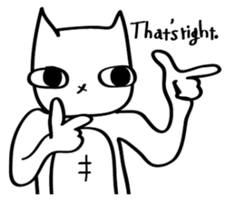 ENGLISH GOOD CATS sticker #6250365