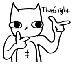 ENGLISH GOOD CATS sticker #6250365