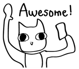 ENGLISH GOOD CATS sticker #6250383