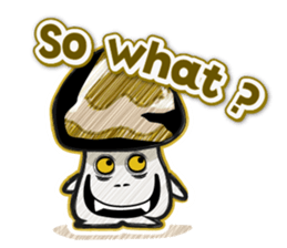 Poisonous mushroom - E sticker #6250525