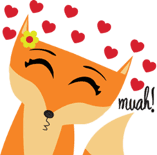 Foxx and Fixy sticker #6250601