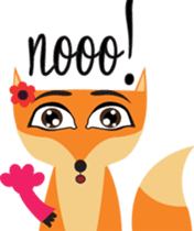 Foxx and Fixy sticker #6250603