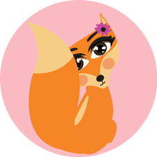 Foxx and Fixy sticker #6250605