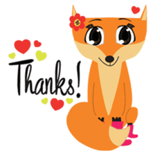 Foxx and Fixy sticker #6250610