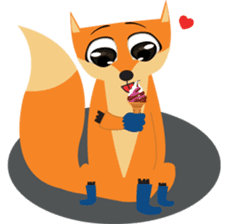 Foxx and Fixy sticker #6250621