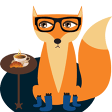 Foxx and Fixy sticker #6250627