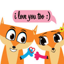 Foxx and Fixy sticker #6250629