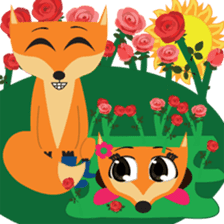 Foxx and Fixy sticker #6250634