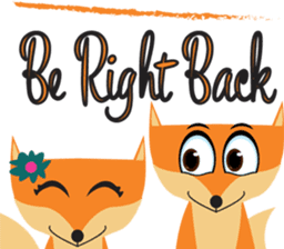 Foxx and Fixy sticker #6250636