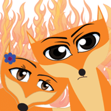 Foxx and Fixy sticker #6250637