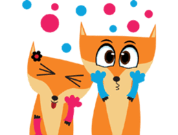 Foxx and Fixy sticker #6250638