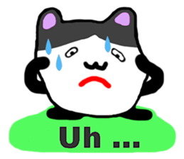 The strange animal (English version) sticker #6250720