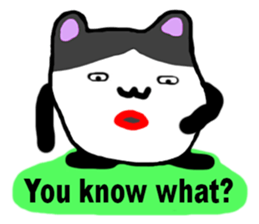 The strange animal (English version) sticker #6250723