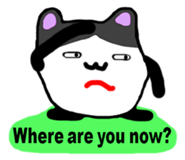 The strange animal (English version) sticker #6250724