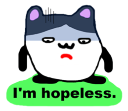 The strange animal (English version) sticker #6250725