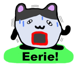 The strange animal (English version) sticker #6250729