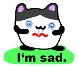 The strange animal (English version) sticker #6250731