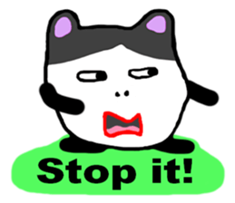 The strange animal (English version) sticker #6250735