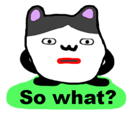 The strange animal (English version) sticker #6250742