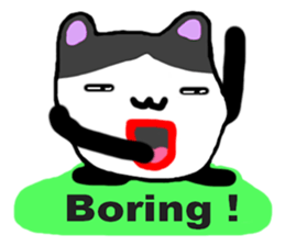 The strange animal (English version) sticker #6250743