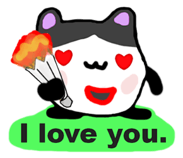 The strange animal (English version) sticker #6250744